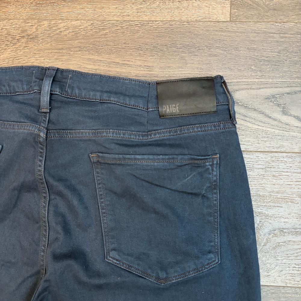 PAIGE Federal Jeans Men 38 Blue Slim Straight Casual Altered SEE DESCRIPTION